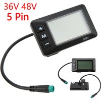 New GD01 Display for JN Controller Electric Display 36V 48V LCD GD01 Display 5 Pin Waterproof Plug for 22.2mm Handlebar