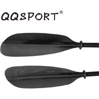 Carbon Fiber Kayak Paddle Adjustable 2-Sided Blades Werner Style Recreational Canoeing Free Paddle Bag -Q33