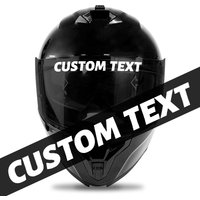 1PC Height2CM Custom Motorcycle Stickers Self-Adhesive DIY Helmet Front Fairing Fuel Tank Waterproof Vinyl Decals Personalized