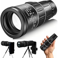 New 16x52 Monocular Telescope High-Power High Magnification HD Zoom Scope Long Range Dual Focus Night Spyglass Telescope Outdoor