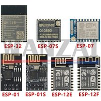 ESP8266 ESP-01 ESP-01S ESP-07 ESP-07S ESP-12 ESP-12E ESP-12F ESP32 ESP-32S serial WIFI wireless module wireless transceiver