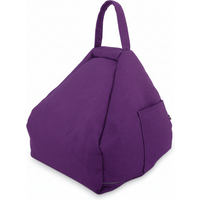 with Side Pocket Tablet Pillow Stand for Lap Soft Colorful Bean Bag Cushion Ergonomic Support up to 12.9in Reading Pillow Travel