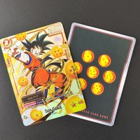 DIY Dragon Ball Super Fusion World English Son Goku FP-001 FB05-119 Son Gohan Childhood FB01-140 Broly FB06-120 Anime Card Toy