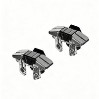 DY22 Mobile Phone Game Trigger Gamepad Joystick 6-Finger Aim Shooting L1 R1 Key Button for IPhone Android PUBG Gaming Controller