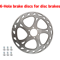 160 mm 180mm x 2.8 mm disc brake rotor, 6-bolt electric bicycle and electric scooter accessories – r