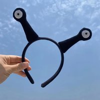 Snail-Antenna Headband Cute Funny Animal Plush Headpiece Ultra Absorbent Skincare for Face Wash Hair Fixing Adult Teens Girl