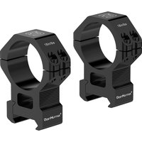 WestHunter Medium Profile Picatinny Scope Mounts 1.26 in Center Height 20mm Rail Scope Rings Fit 30mm / 34mm Tube for Hunting