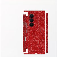 Colorful Anti-Scratch Stickers For Samsung Galaxy Z Fold7 6 5 4 3 Protective Decal Skin Cover Back Film