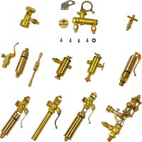 Brass Fittings Model Parts Flyball Governor Valve Feed Pump Bell Whistle Lubrication Cup for Steam Engine Hobby DIY Fix Gifts
