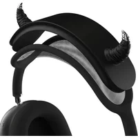 for AirpodsMax Case Devil Horn Y2K Custom Headphone Decoration Earphone Case for AirpodMax Attachment Cover Headphone Accessory