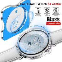 Easy Installation Tempered Glass Films For Xiaomi Watch S4 41mm HD Clear Anti Scratch Screen Protectors For Xiaomi Watch S4 41MM