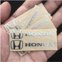 3D Metal Emblem Sticker Car Interior Decoration Decals Accessories For Honda Mugen Power Civic Accords CRV Hrv Jazz CBR VTEC VFR