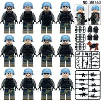 M8163 World Peacekeeping Forces Military Special Police Men's Birthday Gifts Gifts Intellectual Toys