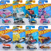 Original Hot Wheels C4982 Donut Drifter Pink White Green 1/64 Diecast Collect Car Model Desktop Ornament For Boy Birthday Gifts