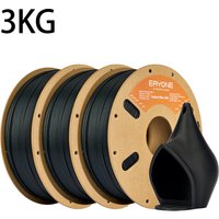 ERYONE 3KG ASA Faserverstärktes Filament 1,75mm, Carbon & Glasfaser 3D-Drucker Filament, Hohe Steifigkeit, 1kg Spule Vorteilspack
