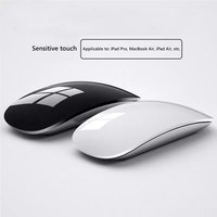 Wireless Bluetooth Computer Mouse Magic Dual-Mode Silent Rechargeable Touch Slim Ergonomic PC Mice For Apple Macbook Air 2026