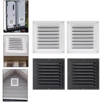 Aluminum Alloy Air Vent Grille Heating Cooling Vents Plate Air System Net Cover Screen Ventilation Cover