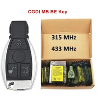 CGDI MB CG BE Key 315MHZ/433MHZ for Mercedes Benz Work with CGDI MB Programmer Support All FBS3 and Automatic Recovery