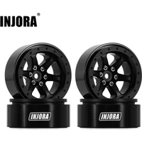 INJORA 1.3" Aluminium Beadlock Wheels Negative Offset for 1/24 1/18 RC Crawler (W1309)