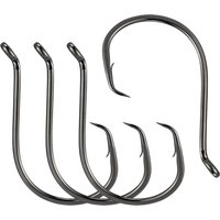 #1-#10/0 Octopus Hooks High Carbon Steel Sea Fishing Hook Offset Circle Barbed Jig Big Game Carp Fishing Lure Spinner Rig Hook