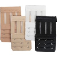 Women Underwear Bra Extension Strap 3 Rows 3 Buckles Elastic Bra Extender Hook Clip Adjustable Belt Buckle Bra Accessories