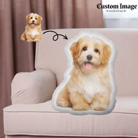 Custom Pets Cushion Personalized Filling Pets Photo Cushion DIY Pillow for Putting Pictures of Cats and Dogs Home Decor
