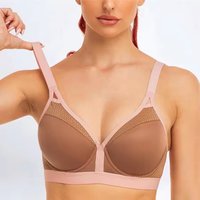 Sports Bra Plus Size Womens High Impact Bounce Control Underwire Maximum GymTraining Sportwear Underwear 36 38 40 42 C D