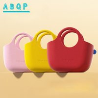 New Women's Handbag Solid Color Fashionable Women's Handbag EVA High Quality Casual Storage Handbag Waterproof Large Capacity