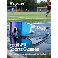 SCVCN Photochromic children Cycling glasses Outdoor Sports Sunglasses Kids road bikes Cycling Eyewear UV400 Fashion Goggles New