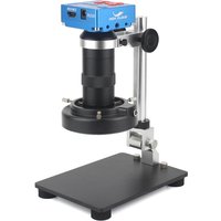 48MP 4K 1080P HDMI USB Digital Video Monocular Microscope Camera 130 Zoom C-Mount Lens For Phone PCB Soldering Repair Tools
