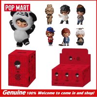 New POPMART Hirono Series 8 X Clot Blind Box Art Collectible Figure Desktop Ornament Fashion Toy Gift For Anime Fans Collectors