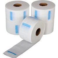 Barber Professional Black Neck Paper Barber Disposable Tissue Collar Tapes Salon Hairdressing Necks Covering Tools Accessories