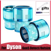 For Dyson Gen5 Detect / Outsize Vacuum Cleaner Rear Filter Replacement Parts, Washable & Reusable Accessories