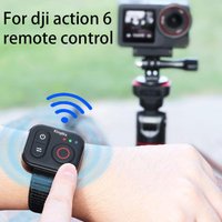 Suitable For DJI Action 6 Bluetooth Remote Controller 50M Wireless Remote Control Watch Wrist Strap Sports Camera Accessories