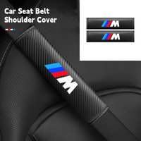 2Pcs/Set Car Styling Seat Belt Pad For BMW M Emblem E46 E36 E34 F10 E90 F30 E60 F30 E53 E30 E92 E87
