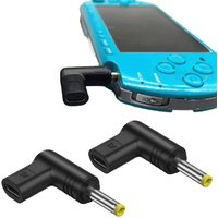 1/2/3/5pcs For PS4 USB C Charger Adapter Converter Type C To For PSP1000/2000/3000 Game DC Jack Plug to USB C Charging Adapter