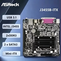 ASROCK J3455b-ITX Mini-ITX Motherboard Intel Quad-Core cpu J3455 DDR3 16GB Integrated Intel HD Graphics 500 USB 3.1