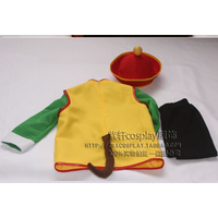 Son Gohan Cosplay Costume top and pants and hat customized