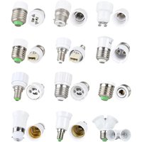 E17 E27 Lamp Base Accessories E14 E12 Lamp Holder GU10 G9 B22 MR16 Light Bulb Socket Lamps Adapter Household Converter Fittings