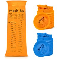 6/12 PCS Disposable Emesis Bags Leak-Proof Vomit Bags for Travel Airplane Car Sickness Hygienic Nausea Relief Kit with Seal