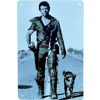 Mad Max 2 Vintage Metal Sign Retro Cult Classic 80s Film Mel