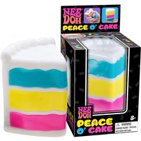 Cute Rainbow Shaped Cake Squishy Fidget Toy Anxiety Relief Decompression Sensory Toy for All Ages