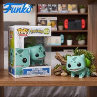 Funko Pop Pokémon Series Bulbasaur Statue Doll Limited Edition Desktop Ornament, Original Collectible Gift