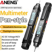 ANENG A3005 Pen Type Multimeter Digital Professional Mini 4000 Counts AC/DC Voltage Meter Resistance NCV Ohm Diode Tester tools