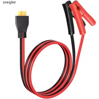 Heavy-duty 12AWG XT60 Female to Alligator Clips Clamp Cable for EcoFlow Anker ALLPOWERS Buetti Solar Generator & Power Stations.