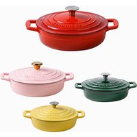 23cm Enameled Cast Iron Dutch Oven 2 Quart Heavy Soup Pot Casserole Dish For Bread Baking And Stew Kitchen Nonstick Braised Pot