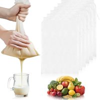 Mesh Fine Mesh Strainer 32CMX23CM/66CMX56CM Mesh Bag for Juicing for for Efficient Cold Press Juicing Nut Milk Brewing Straining