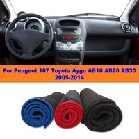 Anti-Glare Dashboard Cover Dash Mat Non-Slip Sun Shade Pad Interior Protector For Peugeot 107 Toyota Aygo AB10 AB20 AB30 05-14