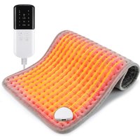 10 Level 4 Mode Timer Electric Heating Pad Blanket Heating Pad For Shoulder Neck Back Spine Leg Winter Warm