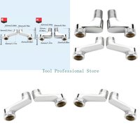 57QF Strong Bath Faucet Connector Steel Threaded Shower Fixture Adapters for Home